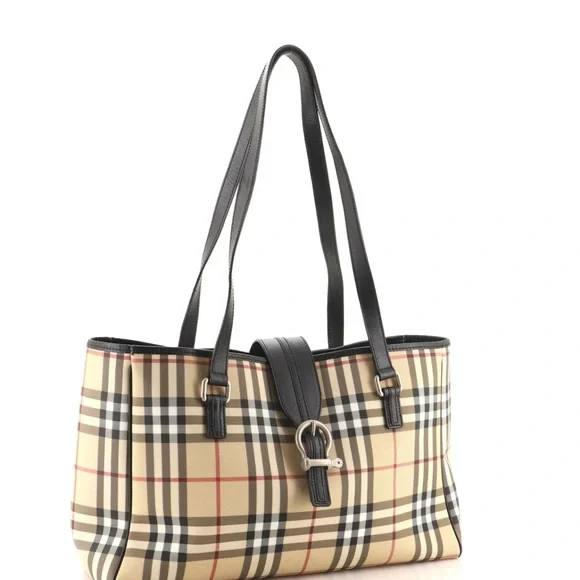 Burberry House Check Buckle Tote bag like new! - Picture 2 of 16